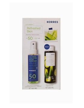 Korres Set Cucumber Refreshed Skin Cucumber & Hyal …