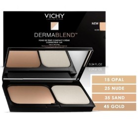 VICHY DERMABLEND COMPACT CREAM SAND 35 SPF30 9.5gr