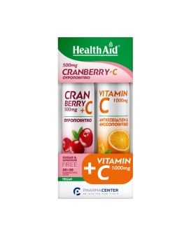 Health Aid Set Cranberry 500mg με Vitamin C 100mg …