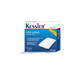 Kessler Stericlean Γάζες Αποστειρωμένες 15x15cm 12 …