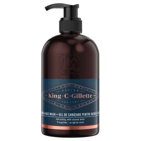 Gillette King C Beard & Face Wash 350ml