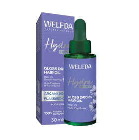 Weleda Hydra Shine Gloss Drops Hair Oil Θρεπτικό Λ …