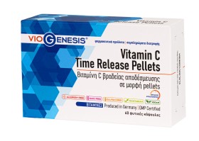 Viogenesis Vitamin C Time Release Pellets 60caps