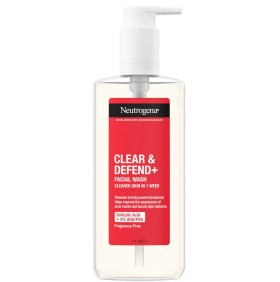 Neutrogena Clear & Defend + Facial Wash 200ml
