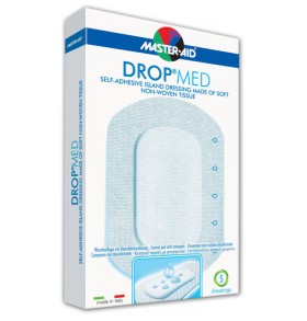 Master Aid Drop Med - 14x14cm (9x9) 5τεμ.