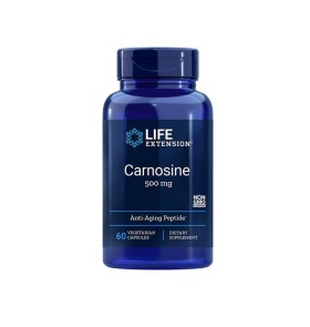 Life Extension Carnosine 500mg 60 vegetarian capsu …