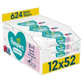 Pampers Sensitive Wipes Μωρομάντηλα για το ευαίσθη …