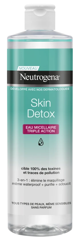 Neutrogena® Skin Detox 3σε1 Micellar Νερό καθαρισμ …