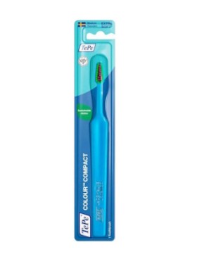 Tepe Colour Compact Extra Soft Blue Toothbrush 1pc
