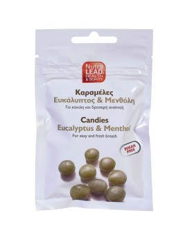 Nutralead Καραμελες Με Ευκαλυπτο,Μενθολη+Vit.C (Γε …