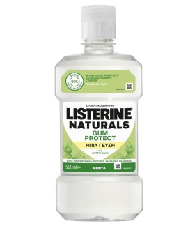 Listerine Naturals Gum Protect Μέντα 500ml