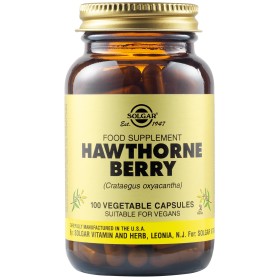 SOLGAR HAWTHORNE BERRY 520MG 100VCAP