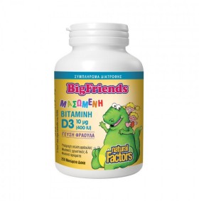 Natural Factors Big Friends Vitamin D3 10μg (400iu …