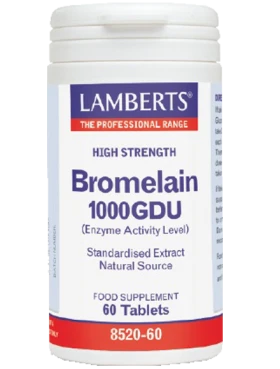 LAMBERTS BROMELAIN 1000MG 60CAPS