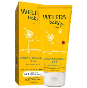 Weleda Baby Cold Time Bath Αφρόλουτρο με Καλέντουλ …