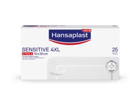 Hansaplast Sensitive 4XL 5 x 15cm 25τμχ