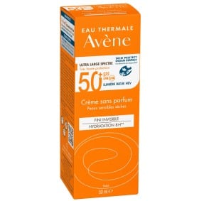 Avene Eau Thermale Cream Sans Parfum SPF50+ Αντιηλ …
