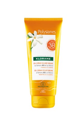 Klorane Αντηλιακή ζελ-κρέμα με SPF 30 Polysianes μ …