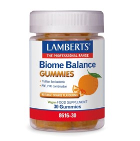 Lamberts Biome Balance Gummies με Φυσική Γεύση Πορ …