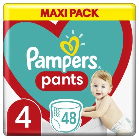 Pampers Pants No.4 (9-15 Kg) 48 Diapers Vrakaki