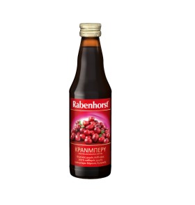 Rabenhorst Χυμός 100% Κράνμπερυ 330ml