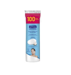 Septona Dermasoft Δίσκοι Ντεμακιγιάζ Διπλής Όψης μ …