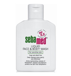 SEBAMED LIQUID WASH FACE & BODY 200ML