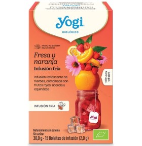 Yogi Tea Cold Brew Βιολογικό Τσάι Με Φράουλα & Πορ …