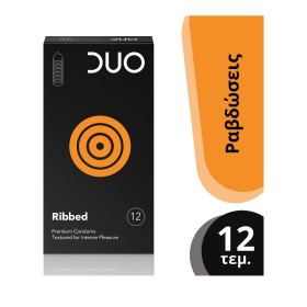 DUO RIBBED (WITH RIBS) PACKAGING 12 PCS