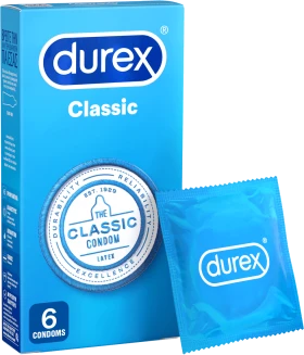 Durex Classic Προφυλακτικά 6τμχ