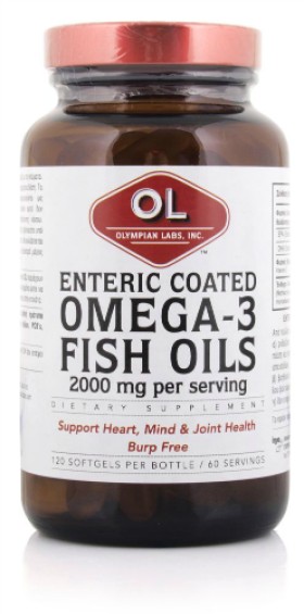 Inpa, Olympian Labs, Enteric Coated Omega 3, 120 s …
