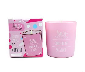 Aloe+ Colors Scented Candle So...Velvet 1τμχ