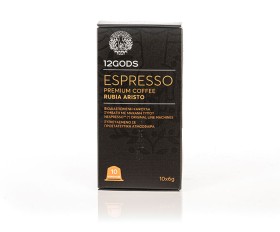 12GODS Espresso Premium Coffee Rubia Aristo Κάψουλ &hellip;
