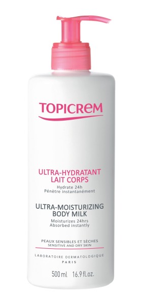 Topicrem Ultra-Moisturizing Body Milk 500ml