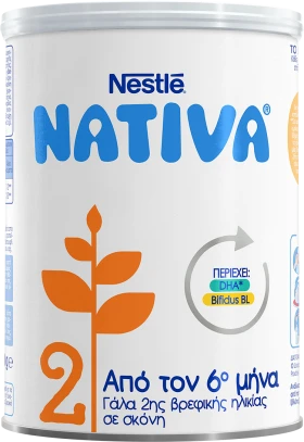 Nestle Nativa 2 Γάλα 2ης Βρεφικής Ηλικίας σε Σκόνη …