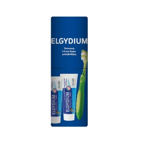 Elgydium Set Με 2 Παιδικές Οδοντόπαστες με γεύση Τ …