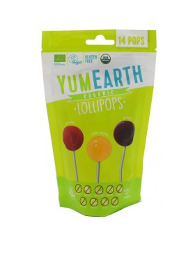 Yumearth Organic Cherry,Sour Apple,Grape Lollipops …