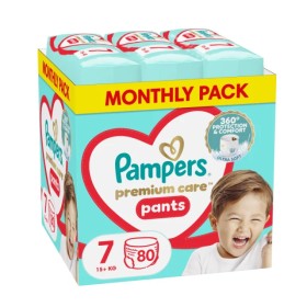 Pampers Premium Care Pants Μέγεθος 7 (15+kg) 80 Πά …