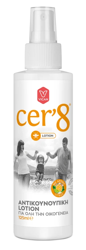 Vican Cer '8 Αντικουνουπική Lotion 125ml