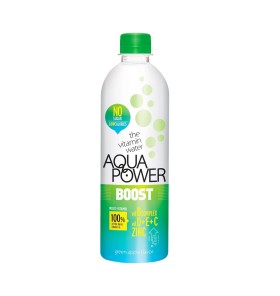 Aqua Power Water Boost Green Apple 375ml