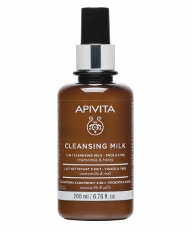 APIVITA Cleansing Milk 3 σε 1 για Πρόσωπο & Μάτια …