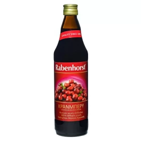 Rabenhorst Χυμός Κράνμπερυ 100% Μεγάλο 750ml