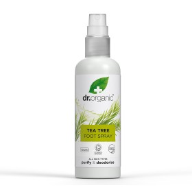 Dr.Organic Tea Tree Foot Spray Αποσμητικό Σπρέι Πο …