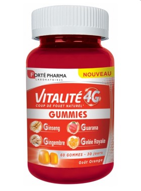 Forte Pharma Vitality 4G Gummies Ζελεδάκια με Γεύσ …