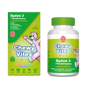 Chewy Vites Kids Omega 3 + Multivitamin 60τμχ