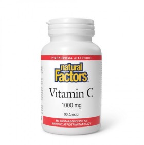 Natural Factors Vitamin C 1000mg Plus Bioflavonoid …