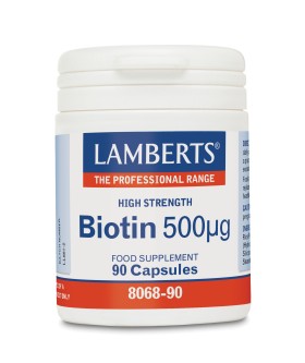 LAMBERTS BIOTIN 500MCG 90CAP