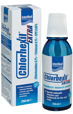 INTERMED CHLORHEXYL EXTRA MOUTHWASH 250ML