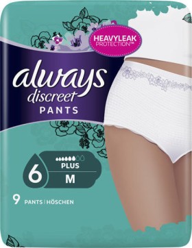 Always Discreet Pants Medium Plus 9τμχ