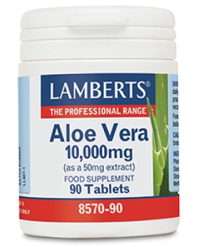 LAMBERTS ALOE VERA HIGH STRENGTH 10.000MG 90TABS